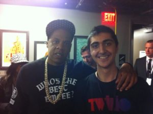 (Shahed with Jay-Z)